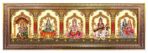 Custom 5 God Photo Frame | Lakshmi Narasimha Shiva Parvathi | Your Frame - Image 2