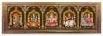 Custom 5 God Photo Frame | Lakshmi Narasimha Shiva Parvathi | Your Frame - Image 3