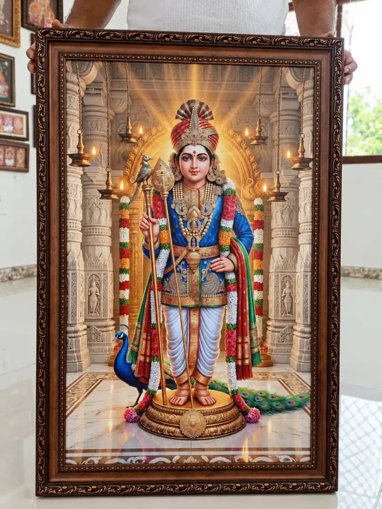 Raja Alangaram Murugar Photo Frame in Coimbatore