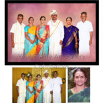 family photo frame merge painting