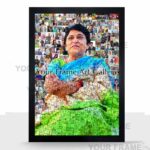 Personalized Photo Mosaic Frame - Custom Mosaic Collage