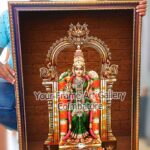 Divine Madurai Meenakshi Amman Photo Frame – puja room