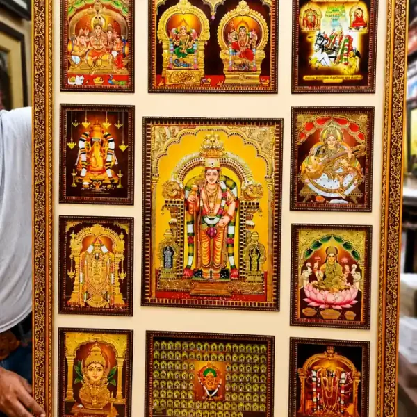 11 Gods in One Frame custom Hindu God photo frame collage in Coimbatore