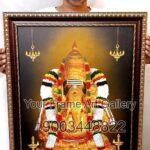 Pillaiyarpatti Karpaga Vinayagar Photo Frame – Divine Valampuri Ganesha