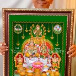 Kubera Lakshmi Photo Frame for Home and Office